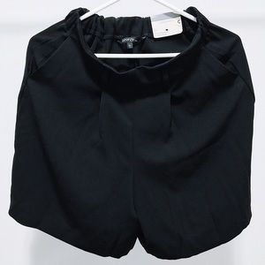 Black shorts